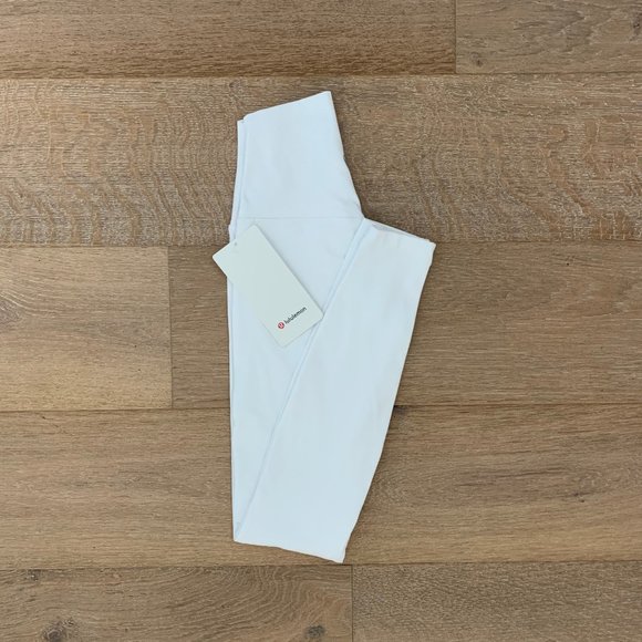 lululemon athletica Pants - NWT Lululemon Align High Rise Pant 28" White